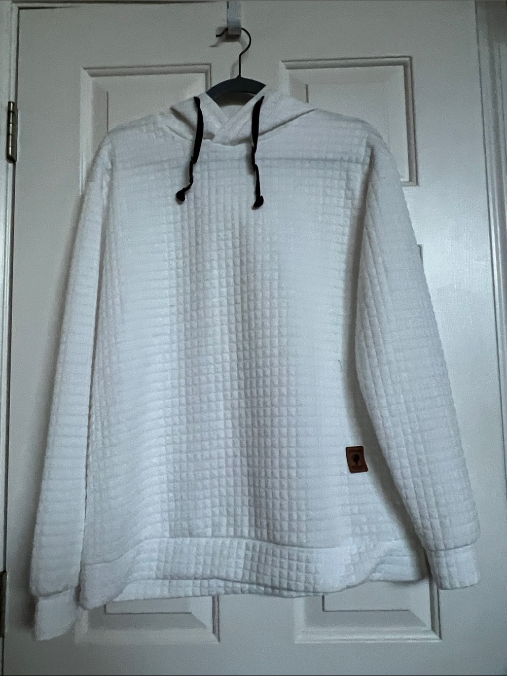 Vogue textured hoodie ( NWOT )